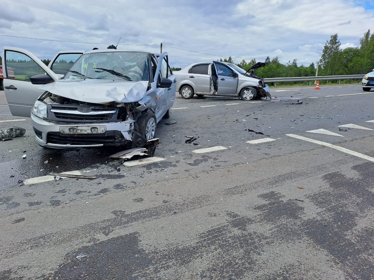 Пожилой автомобилист устроил аварию с четырьмя пострадавшими в Шекснинском  районе